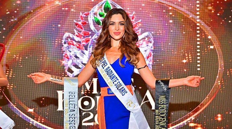 Juliana Barrientos, favorita en el Miss Bolivia