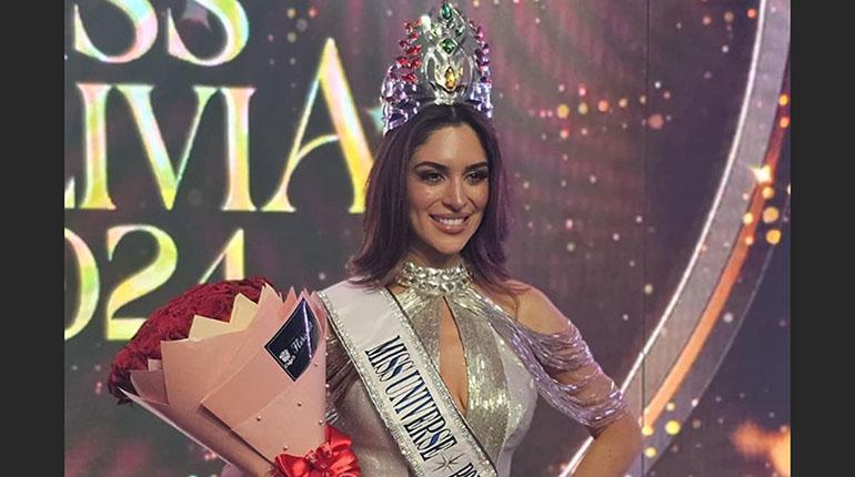 Miss Bolivia 2024 Juliana Barrientos gana la corona del certamen de belleza