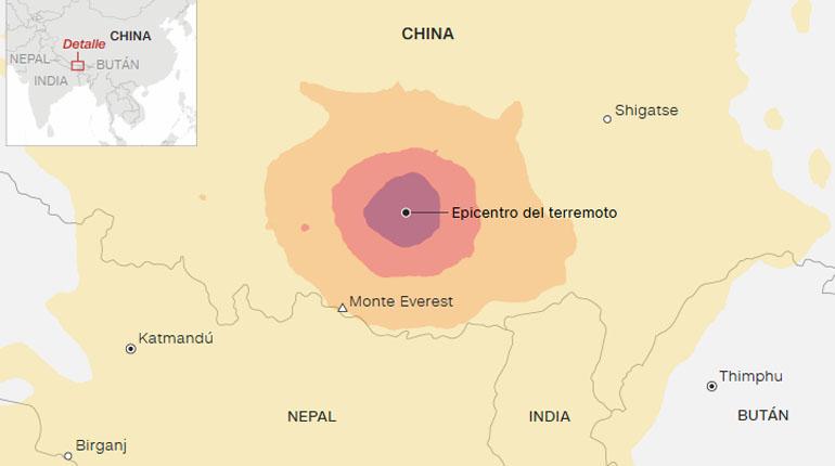 95 fallecidos por terremoto en la región china del Tíbet