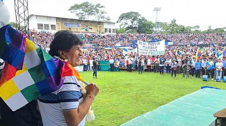 Morales confirma marcha rumbo a La Paz el viernes