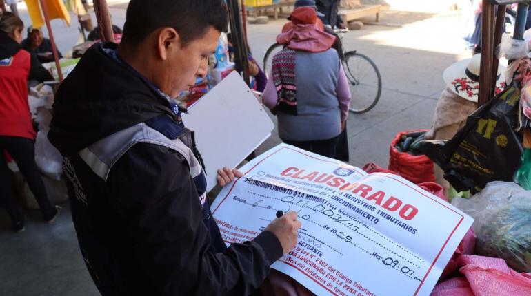 Control halla irregularidades y malas condiciones en comercios de Sacaba
