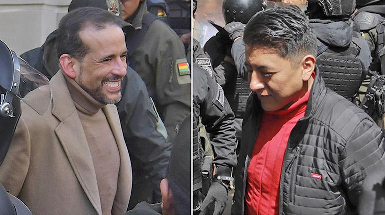 Justicia define hoy si libera a Camacho y Pumari, tras revisar si detención es ilegal