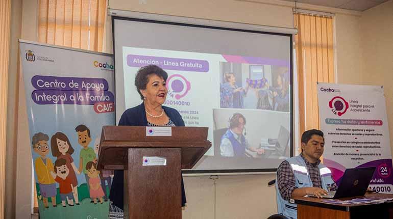 Lanzan la línea LIA para dar orientación a los adolescentes las 24 horas