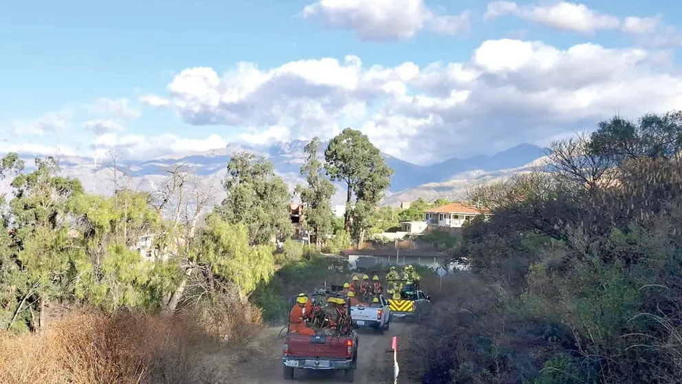 Inician patrullajes en el Parque Nacional Tunari para prevenir incendios forestales