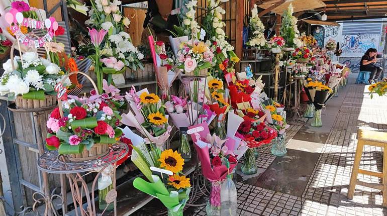 Más de 16 floristas vendían en mercado de plaza Del Granado, hoy continúan sus hijas y nietas