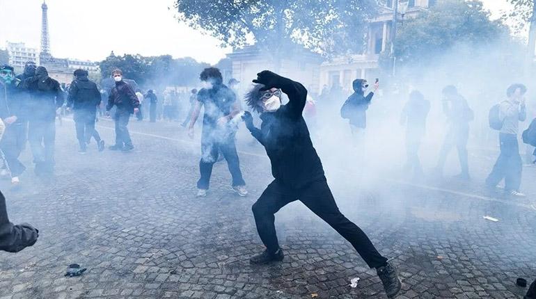 Francia vive nueva jornada de protestas estudiantiles